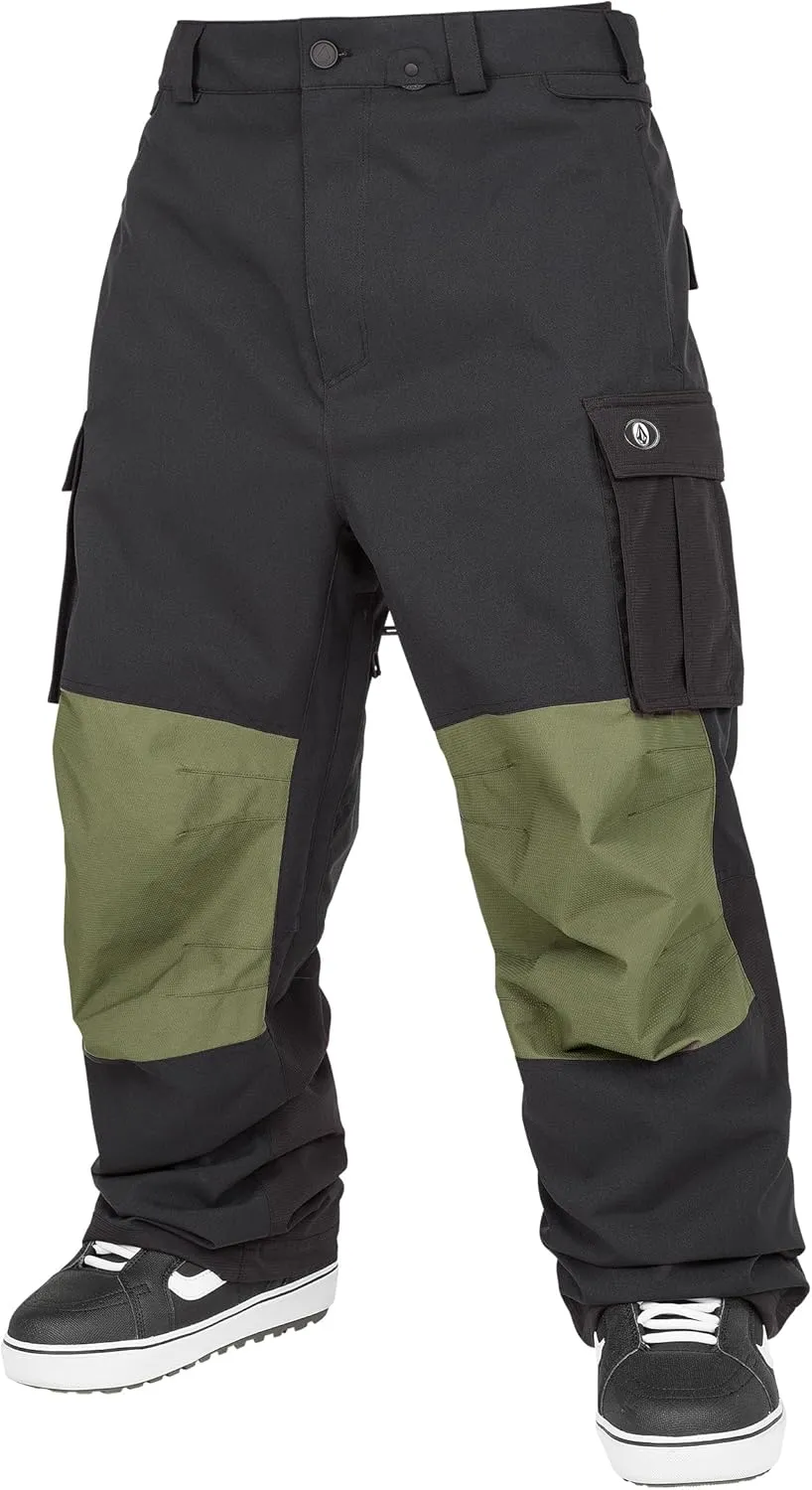 Volcom mens Nwrk Baggy Cargo Snowboard Ski Pant