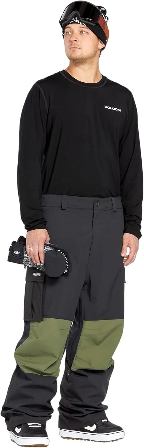 Volcom mens Nwrk Baggy Cargo Snowboard Ski Pant