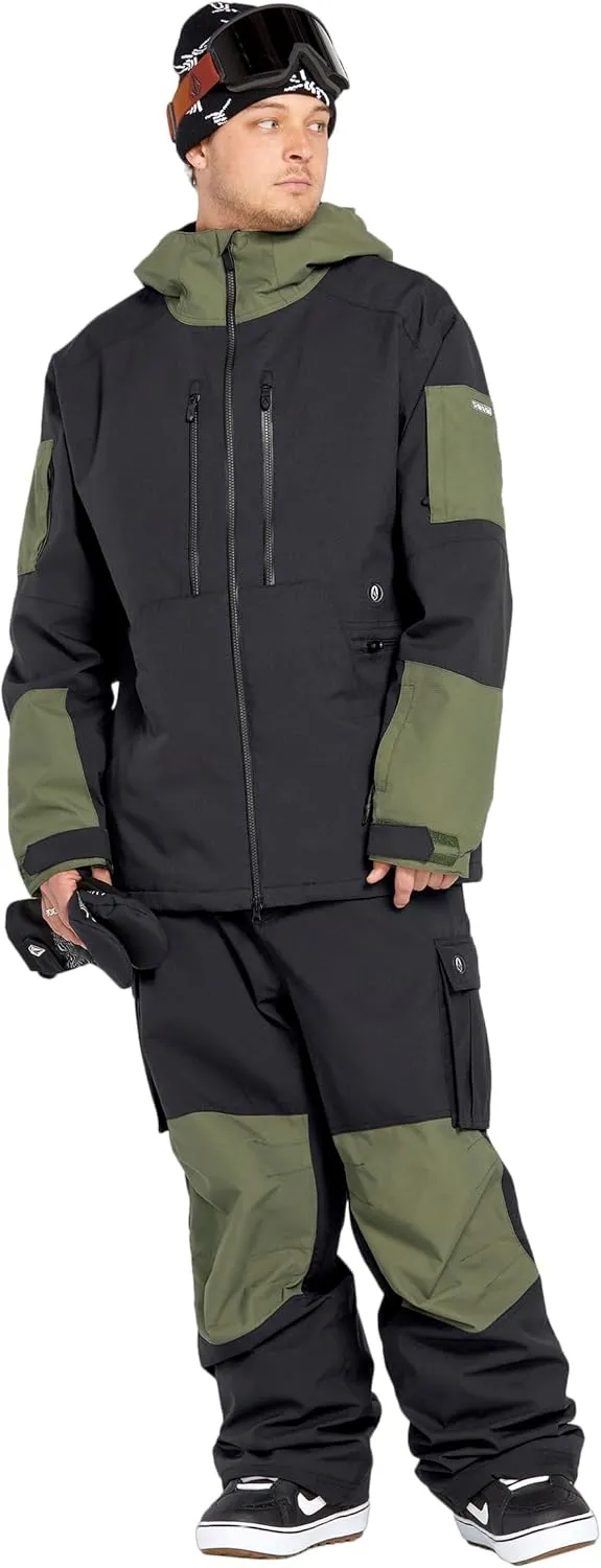 Volcom mens Nwrk Baggy Cargo Snowboard Ski Pant