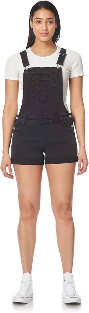WallFlower Womens Shortalls Juniors (Standard and Plus)