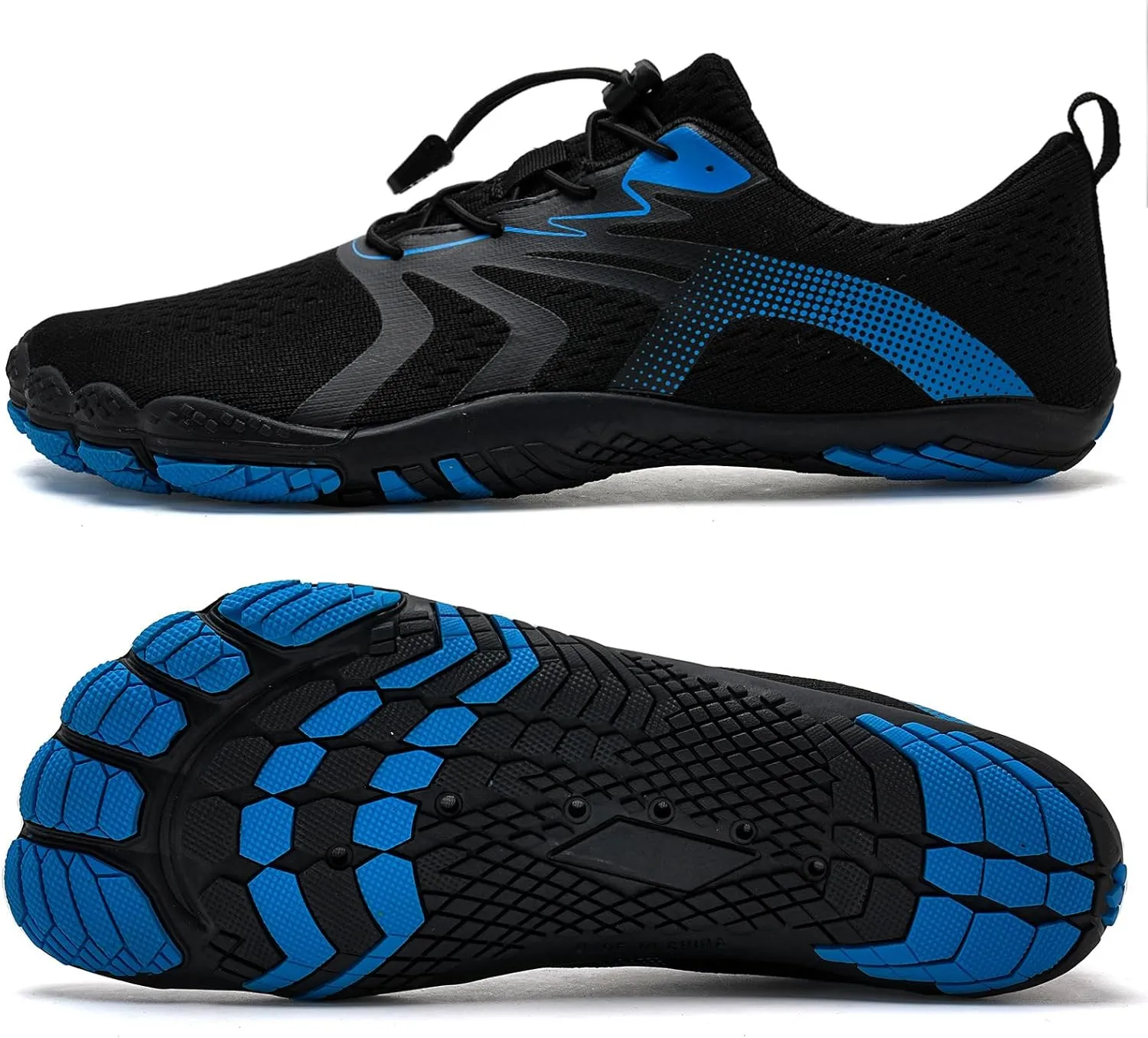 WateLves Water Shoes Men Women Beach Barefoot Aqua Socks Breathable Wide Swim Outdoor Walking Anti Slip Pool Shoes for Hiking Kayaking Diving Surfing