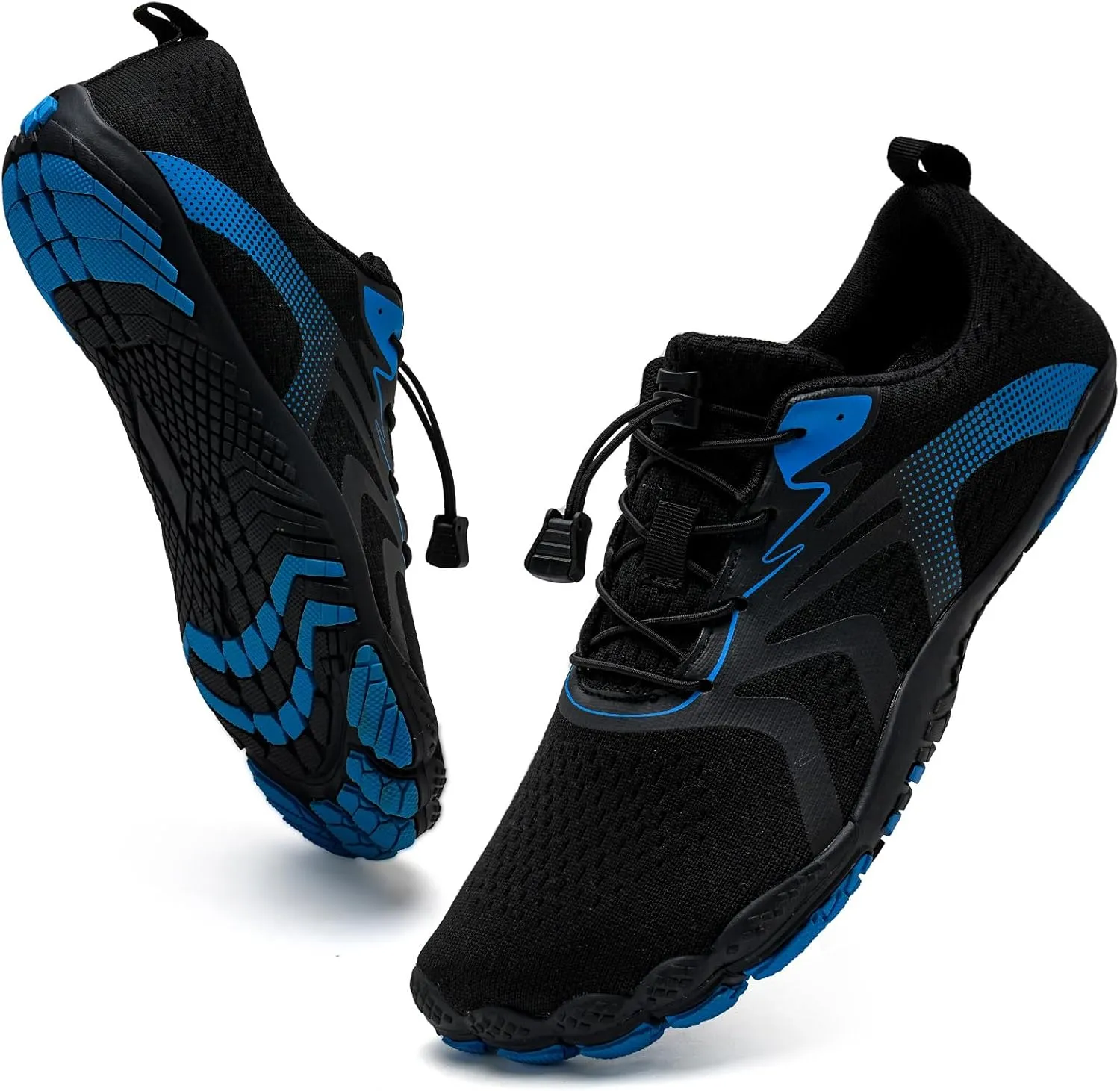 WateLves Water Shoes Men Women Beach Barefoot Aqua Socks Breathable Wide Swim Outdoor Walking Anti Slip Pool Shoes for Hiking Kayaking Diving Surfing