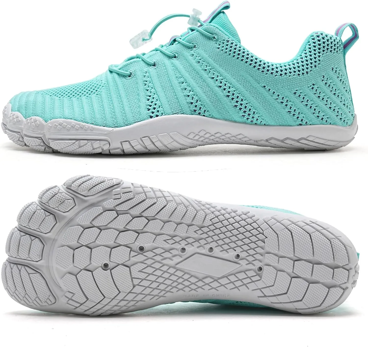 WateLves Water Shoes Men Women Beach Barefoot Aqua Socks Breathable Wide Swim Outdoor Walking Anti Slip Pool Shoes for Hiking Kayaking Diving Surfing
