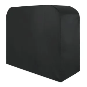 Waterproof 210D Oxford Cloth Bbq Grill Cover - Anti-Uv Dust-Proof Folding - Fits Gas Charcoal Electric - 145X61X117Cm - Black