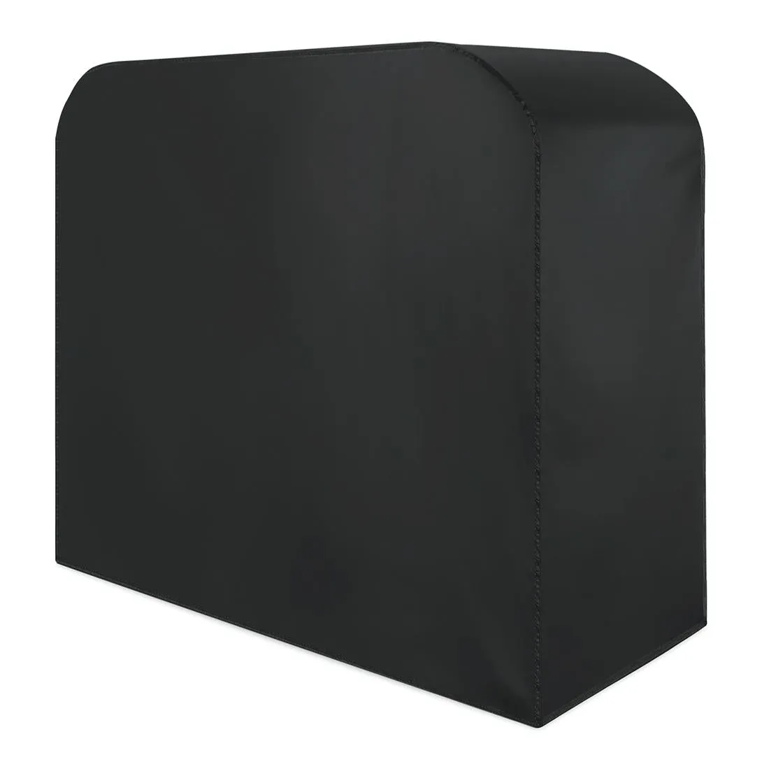 Waterproof 210D Oxford Cloth Bbq Grill Cover - Anti-Uv Dust-Proof Folding - Fits Gas Charcoal Electric - 145X61X117Cm - Black