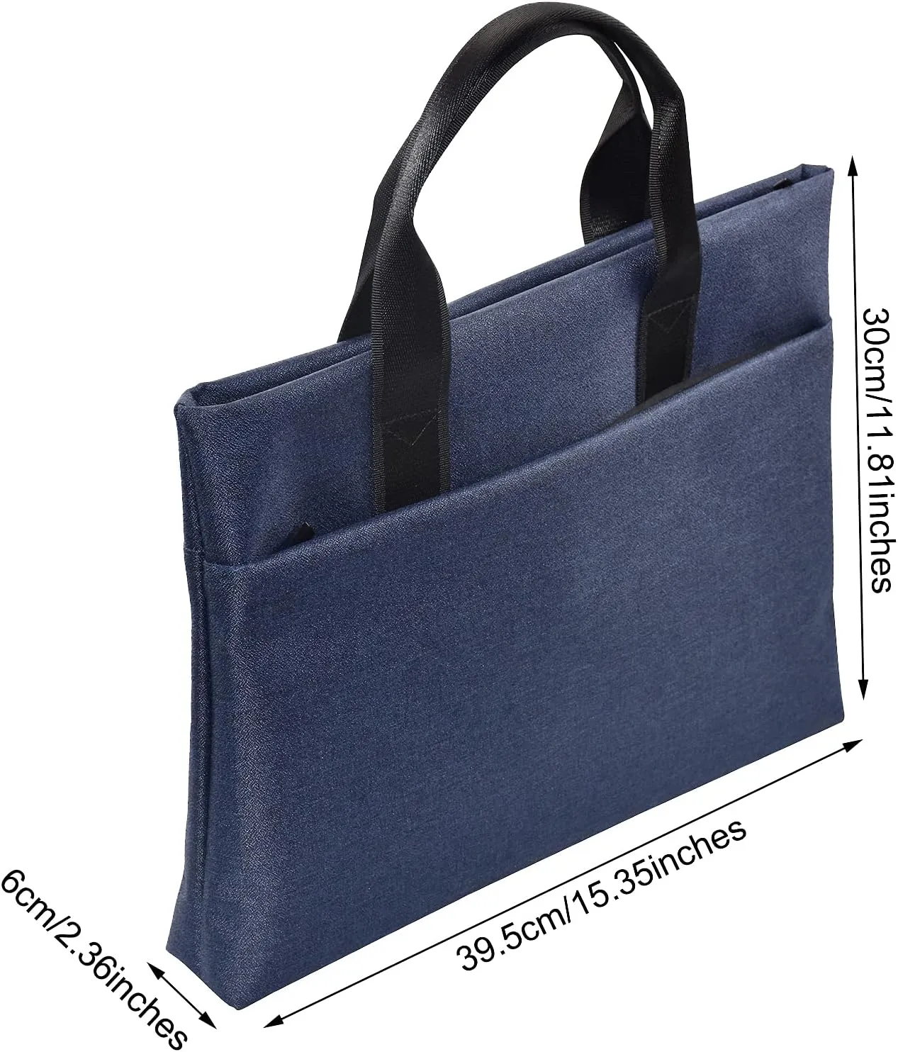 Waterproof Oxford Handle Document Bag Handbag Briefcase for Files Organizer