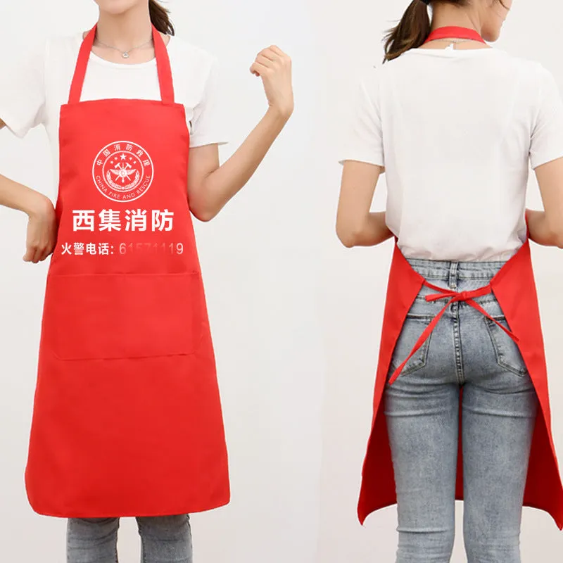 Waterproof pvc apron custom