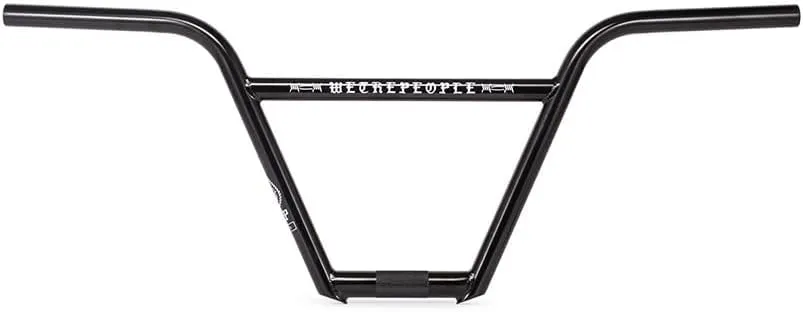 We The People Pathfinder BMX Handlebar, Diameter: 25.4mm, 29.5'', Rise: 10, Black