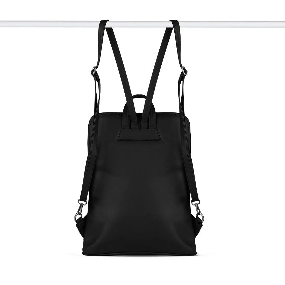 White Laptop Backpack Sloth Family