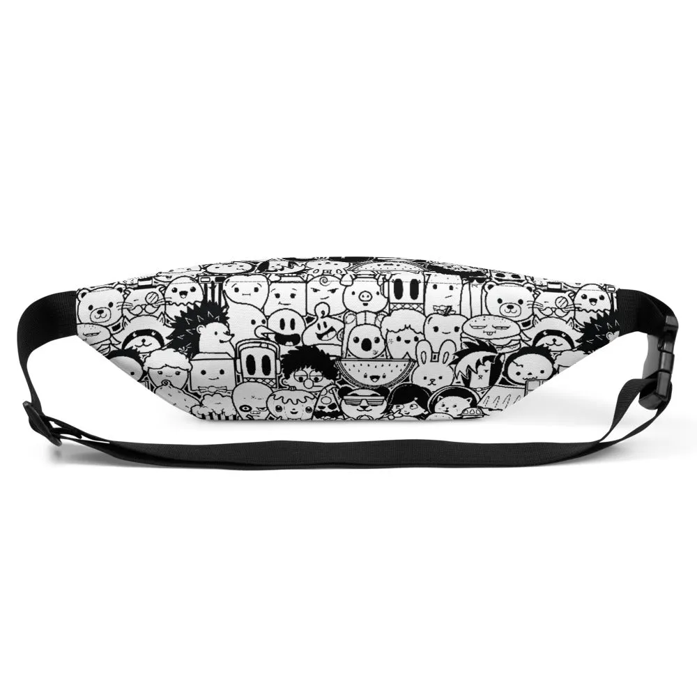 Whiteout Fanny Pack