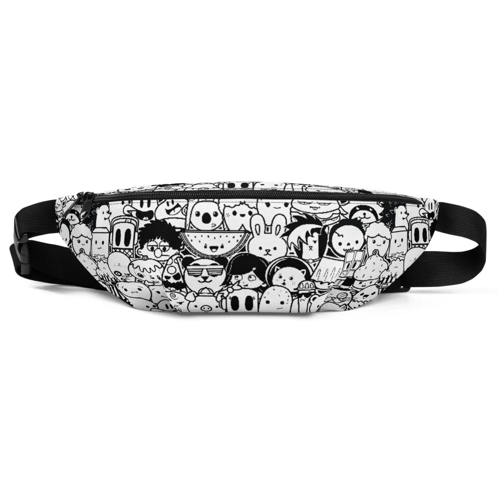 Whiteout Fanny Pack