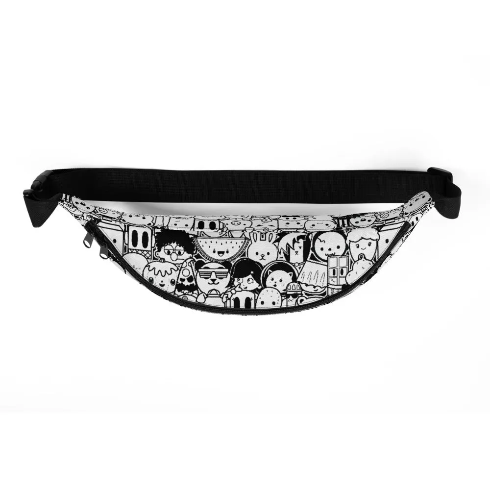 Whiteout Fanny Pack
