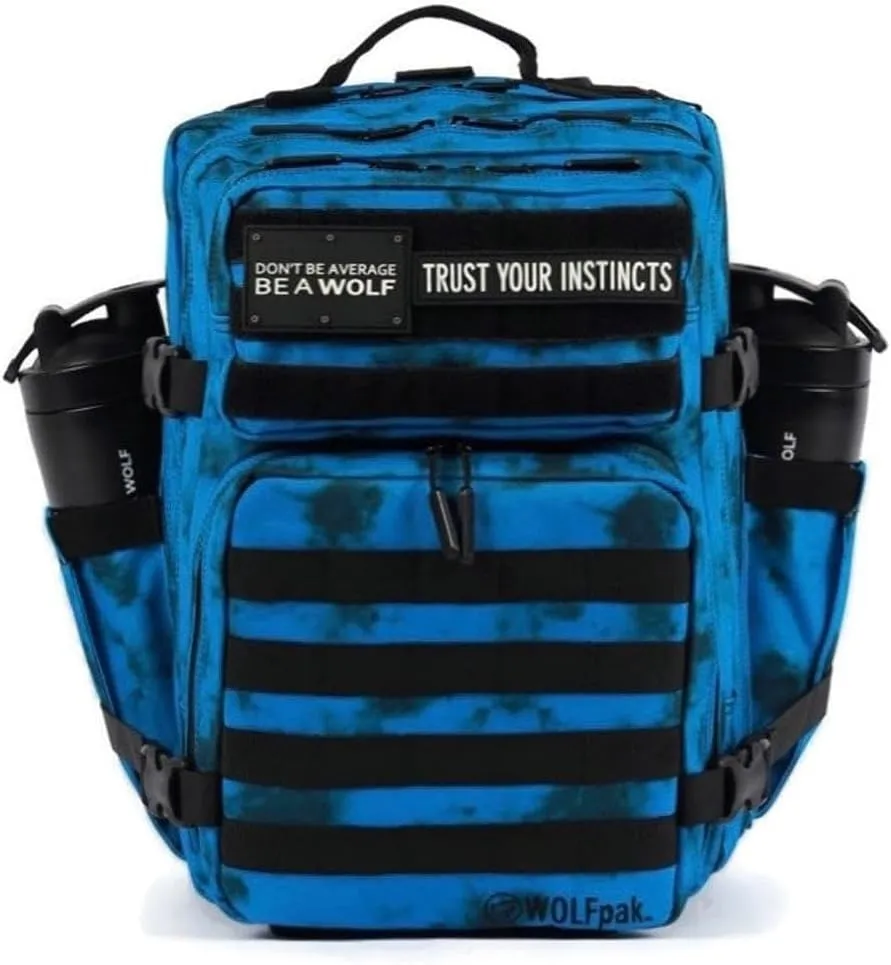 WOLFpak 35L Backpack Meal Prep Management (Toxic Blue)