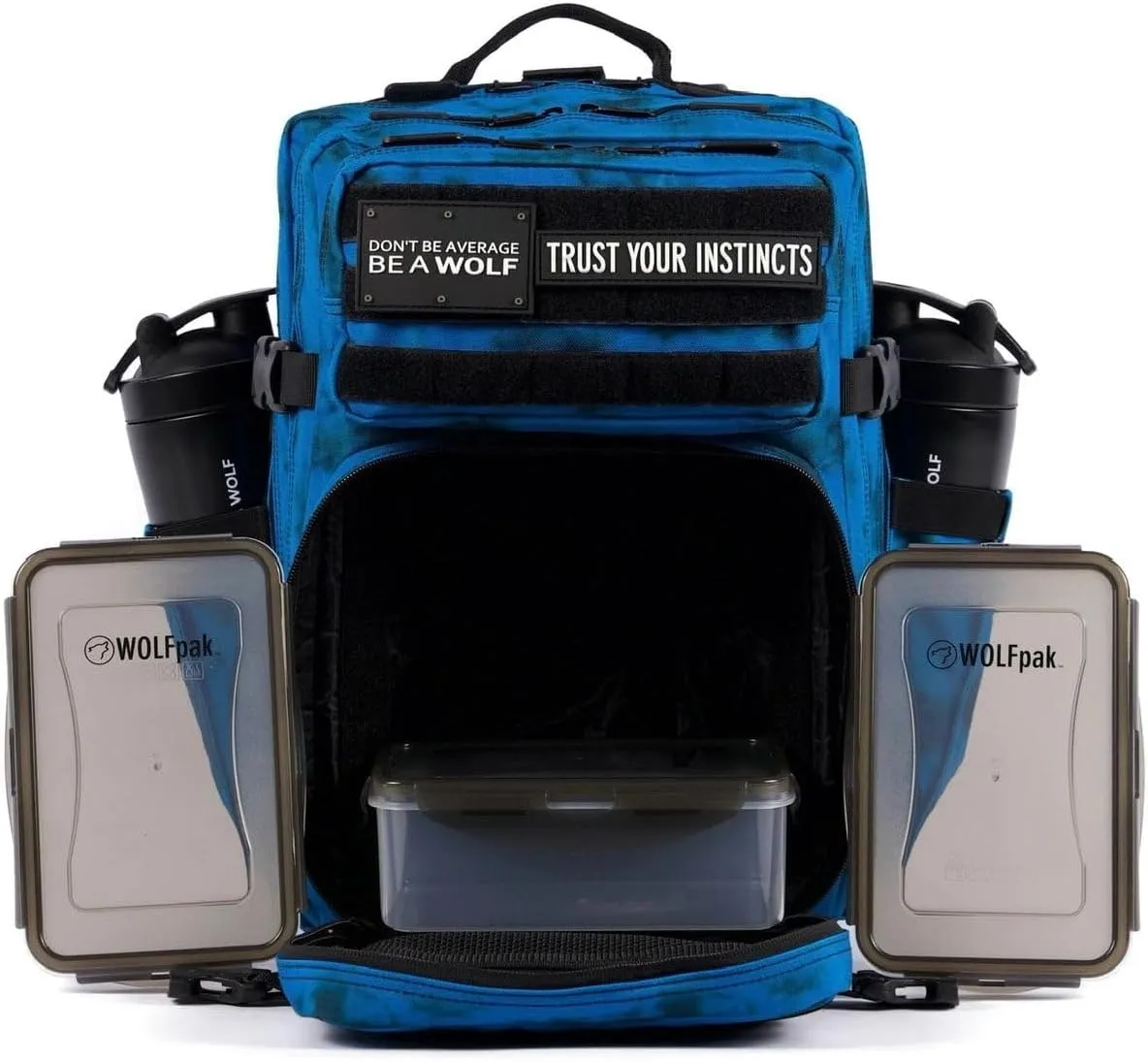 WOLFpak 35L Backpack Meal Prep Management (Toxic Blue)