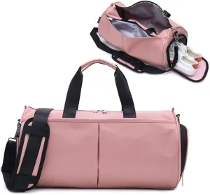 women Waterproof Man Sport BagSport Fitness Dry Wet Travel Bags Hand Luggage Gym Bag With Shoe Compartme