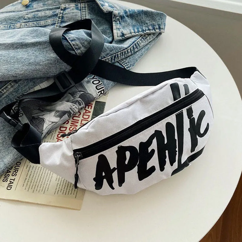Women's & Men's & Summer Fashion Youth Large Capacity Men's Waist Packs