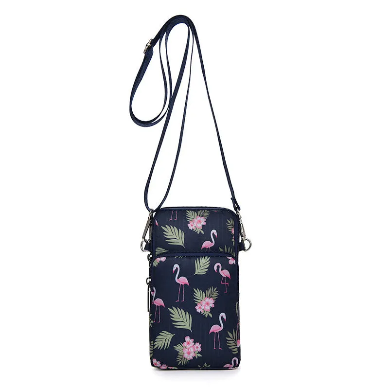 Women's Big Screen Mobile Oxford Cloth Wrist Coin Purses
