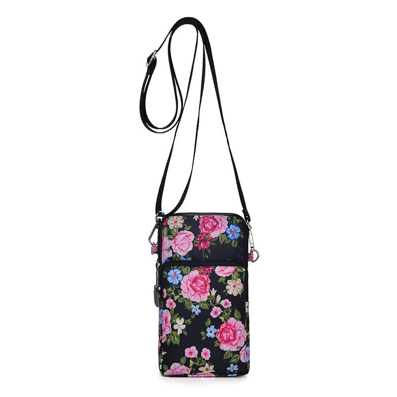 Women's Big Screen Mobile Oxford Cloth Wrist Coin Purses