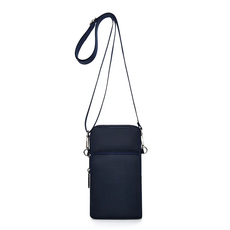 Women's Big Screen Mobile Oxford Cloth Wrist Coin Purses