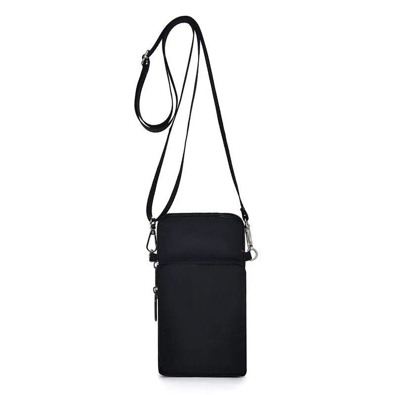 Women's Big Screen Mobile Oxford Cloth Wrist Coin Purses
