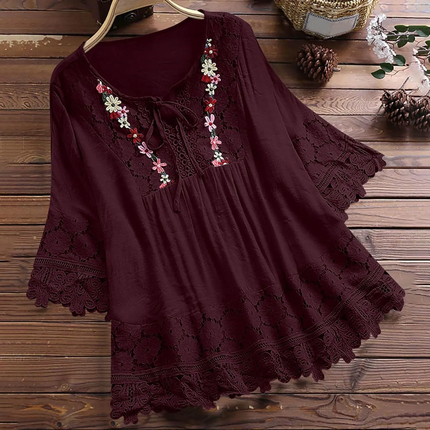 Women's Linen Shirt 2025 Summer Loose Short Sleeve Chiffon Blouses Gauze Work Dress Shirts Business Casual Tops