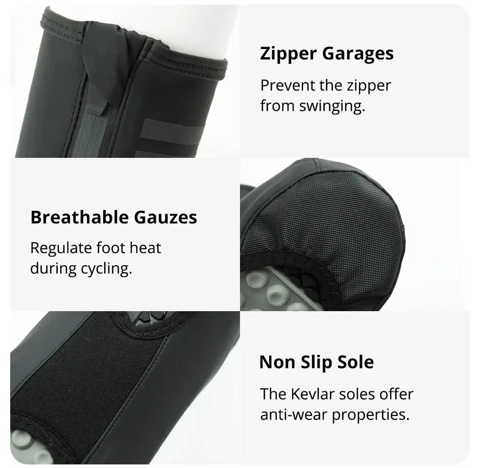 Ykywbike YAS308 Waterproof Cycling Shoe Covers for All-Weather Rides
