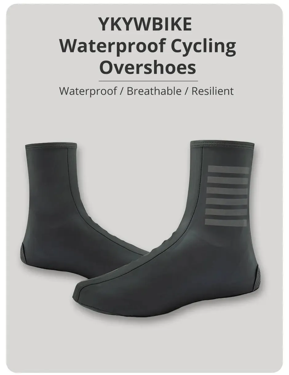 Ykywbike YAS308 Waterproof Cycling Shoe Covers for All-Weather Rides