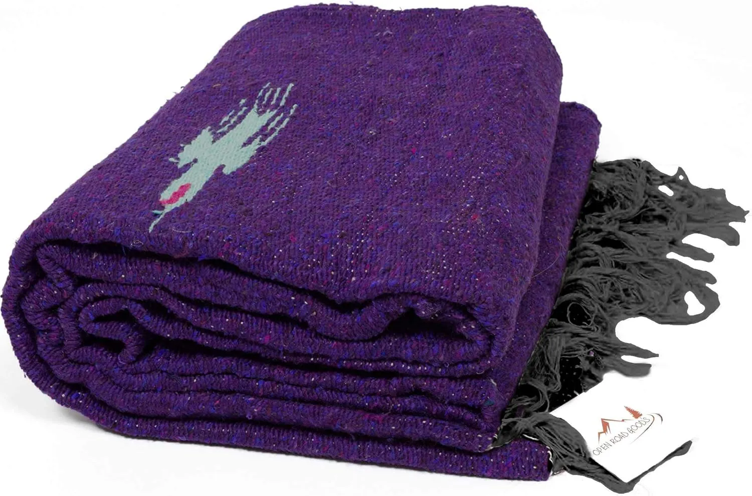 Yoga Blanket - Thick Mexican Thunderbird Blanket - Handmade and Made for Yoga!
