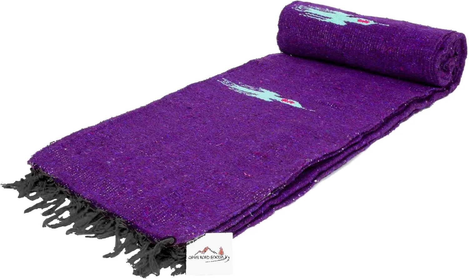 Yoga Blanket - Thick Mexican Thunderbird Blanket - Handmade and Made for Yoga!