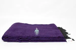 Yoga Blanket - Thick Mexican Thunderbird Blanket - Handmade and Made for Yoga!