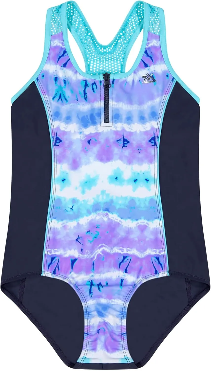 ZeroXposur Big Girls Swimsuit - Girls' One Piece Bathing Suit