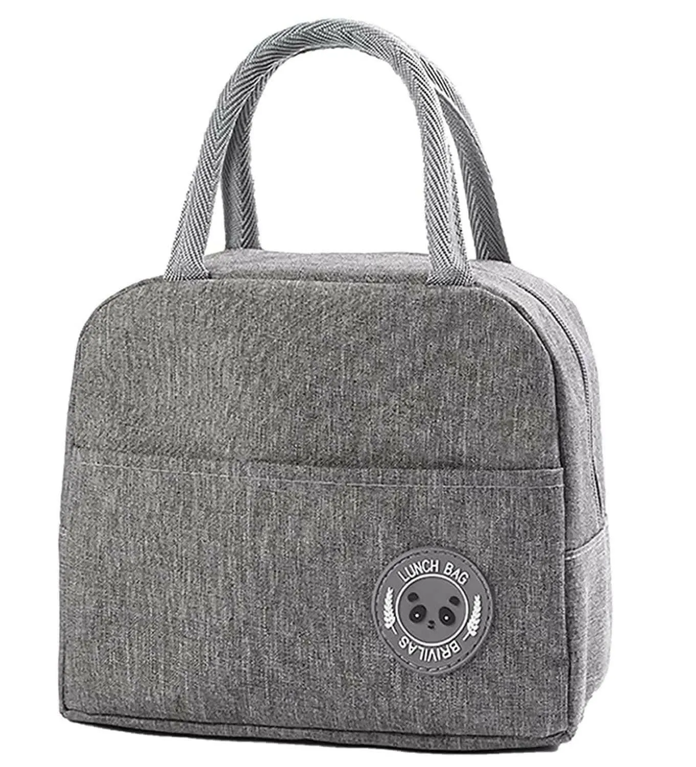 ZEVORA Insulated Lunch Bag for Office School Picnic (MULTI-COLOURS)