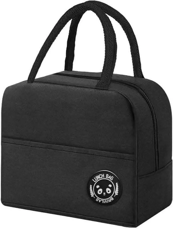ZEVORA Insulated Lunch Bag for Office School Picnic (MULTI-COLOURS)