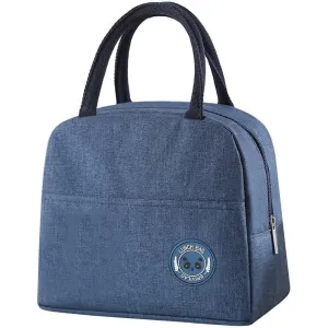 ZEVORA Insulated Lunch Bag for Office School Picnic (MULTI-COLOURS)